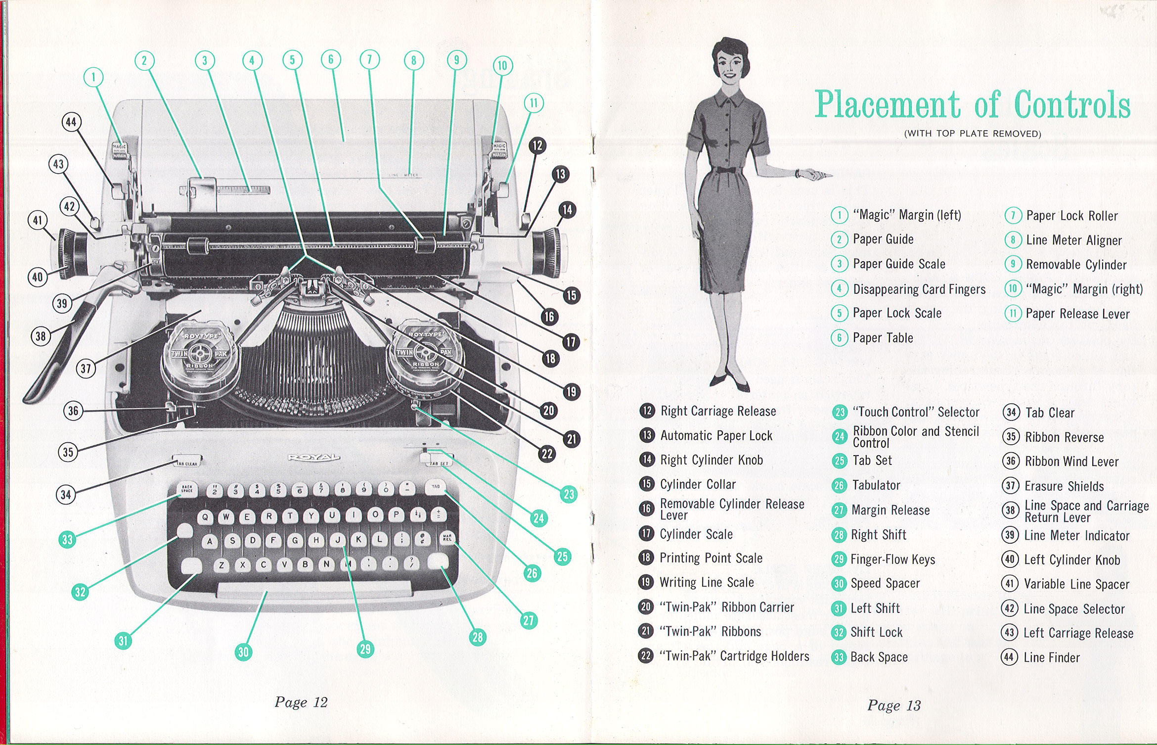 ames typewriter repair manual