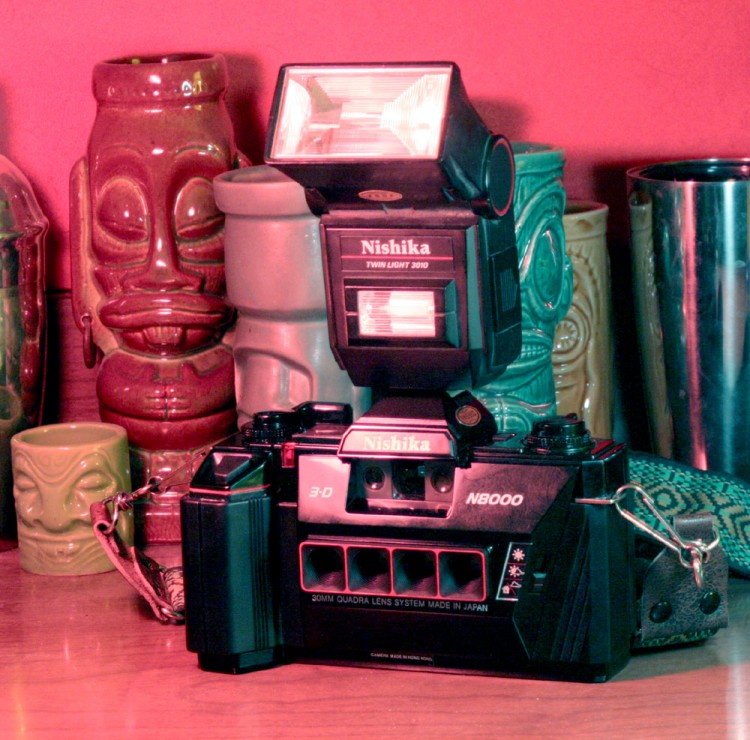 1989 Nishika N8000 Quad-Lens 3D 35mm Camera