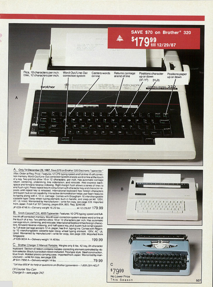 1987 JC Penny Christmas Catalog, the very latest mention I can find of the JP-1 being sold new.