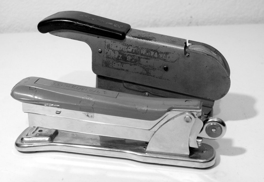 Aceliner vs. Bates Model C - and you thought the Aceliner was a monster stapler! :D