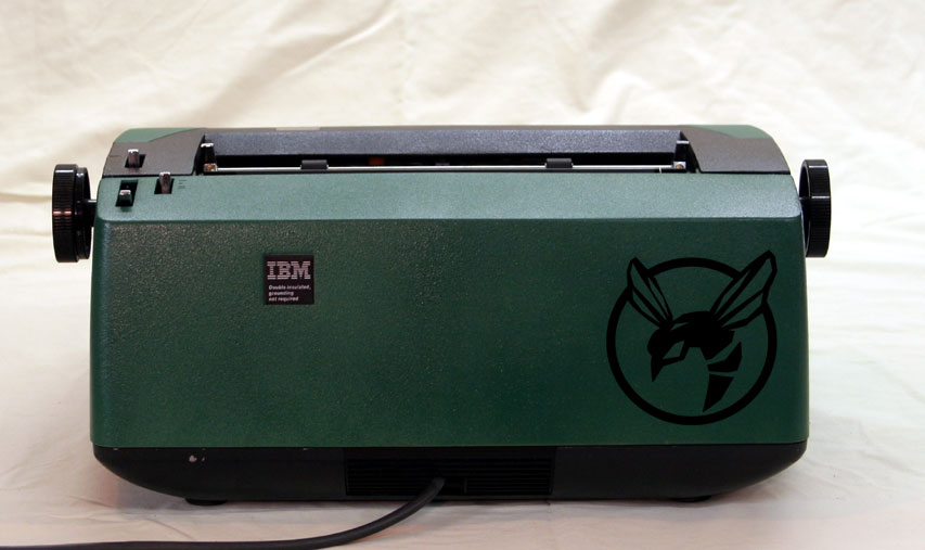 Weapon of Choice: The Green Hornet, 1983 IBM Personal Typewriter ("Personal Selectric") Model 851