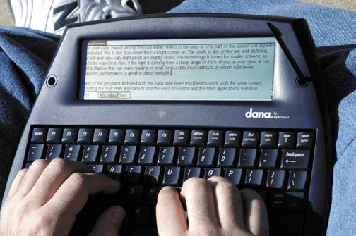Portable Digital Typewriter