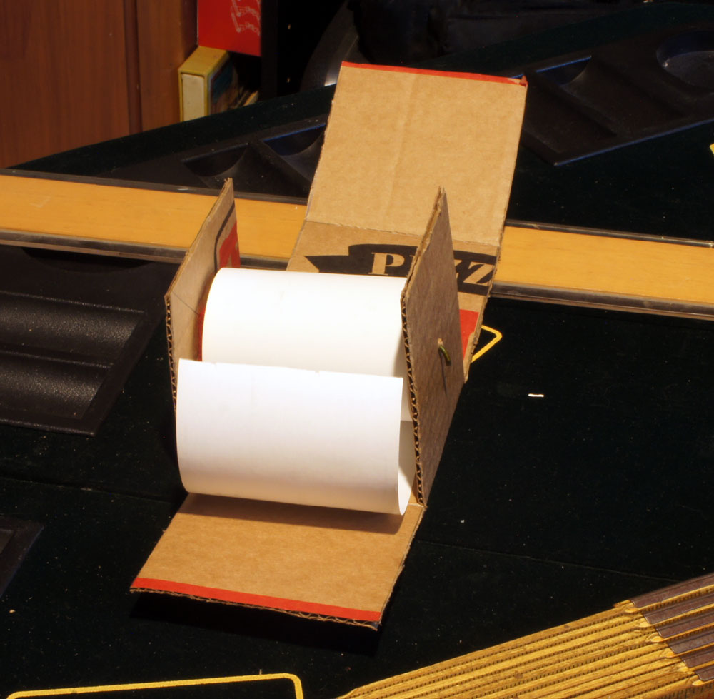 Thermal Wedgies and a box for feeding very skinny thermal paper rolls ...